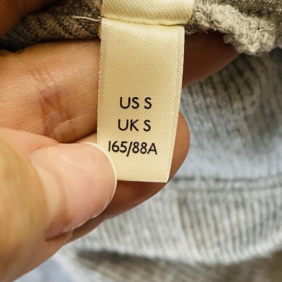 Intimately Free People Tank Top Womens Small Gray Ribbed Knit High Neck Cami - Picture 5 of 5